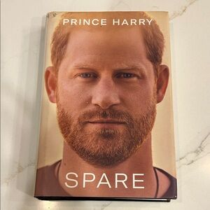Prince Harry 'Spare' Hardcover Book